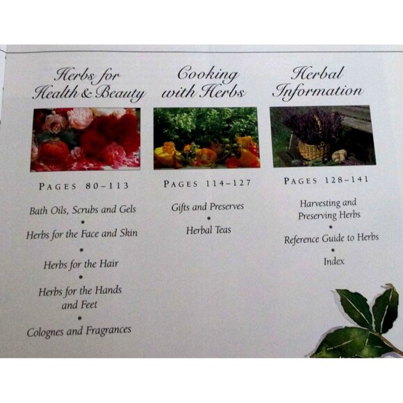 Herbal Gifts Craft Book For Making Decorations and More - Picture 4 of 4